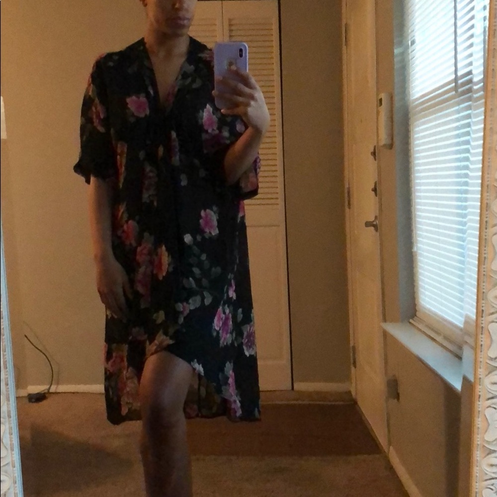 Floral kimono